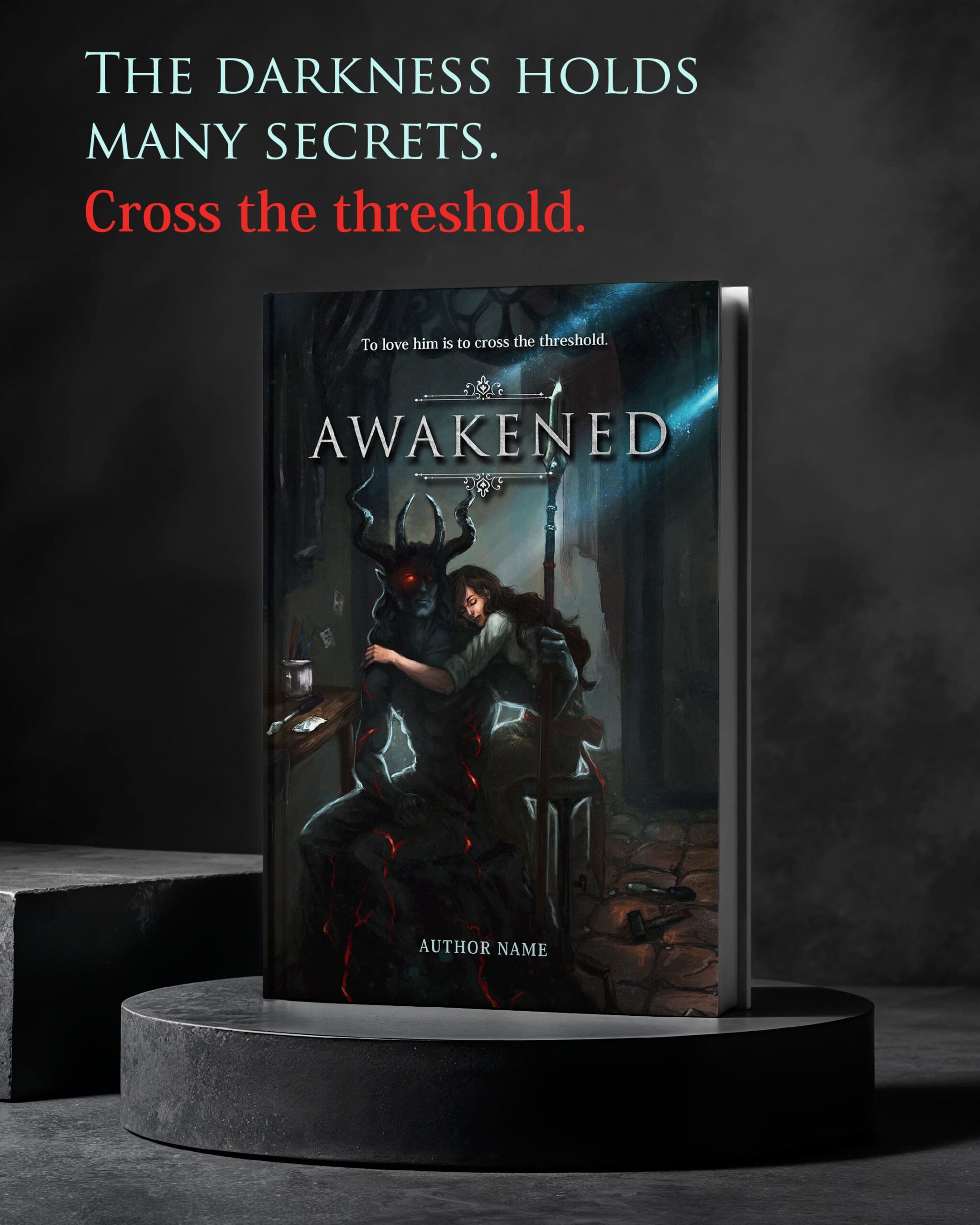 Marketing-01 Awaken Book cover and teasers